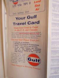 Gulf / Meropolitan San Jose Tourgide Map, also index to streets.