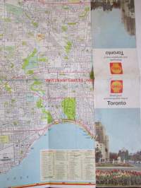 SHELL / Toronto Street quide and metropolitan map.