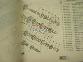 Yamaha YZ465G (3R5) parts catalogue -varaosaluettelo