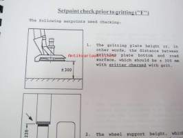 N90 gritter roro loading / unloading platform User´s manual -lastauslaitteen käyttöohje englanniksi