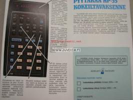 Hewlett Packard HP35 kalkylaattori -myyntiesite