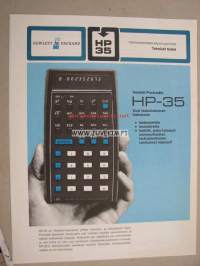 Hewlett Packard HP35 kalkylaattori -myyntiesite