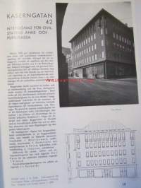 Arkitekten årgång XXXI 1934 -sidottu vuosikerta