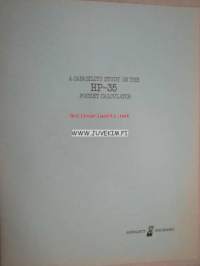 Hewlett Packard HP35 kalkylaattori -myyntiesite