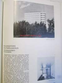 Arkitekten årgång XXXIII 1936 -sidottu vuosikerta
