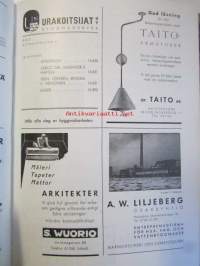 Arkitekten årgång 1945 -sidottu vuosikerta