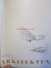 Arkitekten årgång 1945 -sidottu vuosikerta