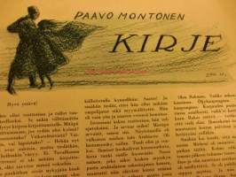 Kansan kuvalehti 1929 / 18. sis mm,Paavo Montonen;Kirje.Osaatteko laatia linnunpesän ?(pönttö).Martti Jukols;Alkavan kesäurheilun kynnyksellä.