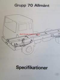 Volvo Lastvagnar -Servicehandbok, Avd 7, Ram Fjädersystem Hjul, F4