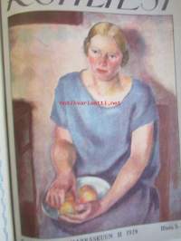 Kotiliesi 1929 -sidottu 7. vuosikerta