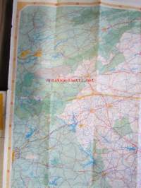 GULF / Georgia and North Carolina and South Carolina, Tourgide map