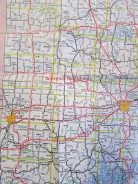 Missouri official highway map 1965