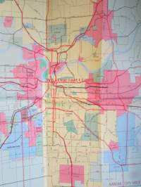 Missouri official highway map 1965