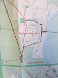Missouri official highway map 1965