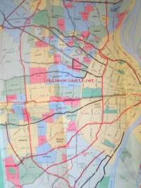 Missouri official highway map 1965