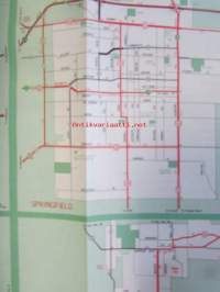 Missouri official highway map 1965