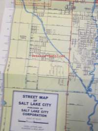 Salt Lake City, Street and Vicinity Maps