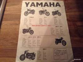 Yamaha  moottoripyörät -myyntiesite