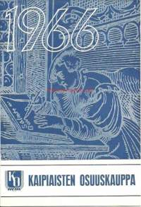 Kaipiaisten Osuuskauppa -  toimintakertomus vuodelta 1966