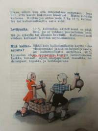 Miksi kalilannoitusta on lisättävä