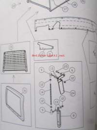 Wille 655c varaosaluettelo, reservdelskatalog, spare parts list, valmistenumerosta 119001 eteenpäin, tillverkningsnummer, production number