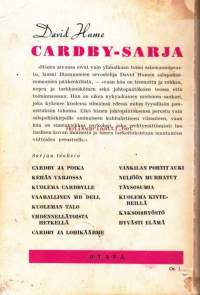 Vankilan portit auki, 1963. (dekkari, salapoliisiromaani)