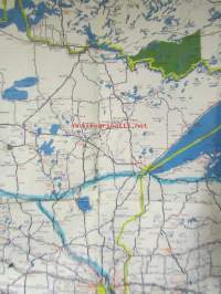 AUTO-LITE / North Central States Offical Road map