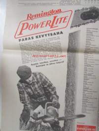 Koneviesti 1966 nr 2 -mm. Maataloustutkimus - käytännön tutkimus, Ajankohtaista putkilypsykoneista, Mikä on Elmian tulevaisuus, Säilöperuna tulee kuvaan,