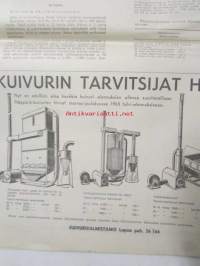 Koneviesti 1966 nr 2 -mm. Maataloustutkimus - käytännön tutkimus, Ajankohtaista putkilypsykoneista, Mikä on Elmian tulevaisuus, Säilöperuna tulee kuvaan,