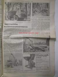 Koneviesti 1966 nr 22 -mm. Syväkynnöstä, Mestarin näyte 3-päisestä kynnöstä, Sysmän poldereilla, Trraktoripörssi, Voimaa ydinenergiasta, Teollisuusosasto,