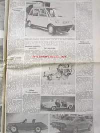 Koneviesti 1965 nr 21 -mm. Katkosilppuristo suurempi malli, Rautiainen voittamaton, Lisääkö nelipyöräveto vetovoimaa, Pyörä työvälineenä,
