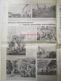 Koneviesti 1965 nr 14 -mm. Heinätyönäytökset Mäntän näyttelyssä, Uusi haponlisäyslaite, Turvakehyskysymys &quot;jumissa&quot;, Tietoa ja käytäntöä konemiehille,
