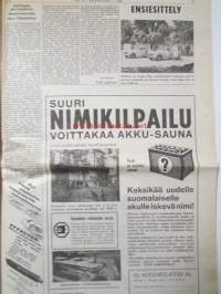 Koneviesti 1965 nr 14 -mm. Heinätyönäytökset Mäntän näyttelyssä, Uusi haponlisäyslaite, Turvakehyskysymys &quot;jumissa&quot;, Tietoa ja käytäntöä konemiehille,