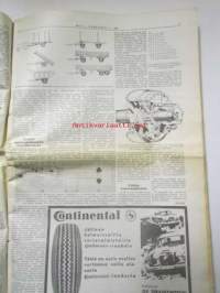 Koneviesti 1965 nr 6 Kannessa mainos:  Uudet Ford-traktorit ovat sitkeävetoisia ja edullisia. Konekonsulenttien jatkokoulutuspäivät Helsingissä 1-6.3.1965