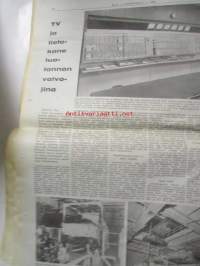 Koneviesti 1965 nr 6 Kannessa mainos:  Uudet Ford-traktorit ovat sitkeävetoisia ja edullisia. Konekonsulenttien jatkokoulutuspäivät Helsingissä 1-6.3.1965