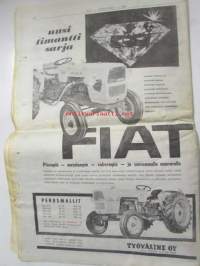 Koneviesti 1965 nr 9 -mm. Italialaiset muotoilevat myös traktoreita, Pelto kasveja eikä koneita varten, Veronan näyttely - Alan suurtekijä, Maavara - tärkeä