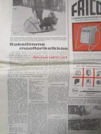 Koneviesti 1965 nr 1 -mm. Kuninkaalinen Smithfieldin maatalousnäyttely, Uusi käyttötapa niputtajalle, Maataloustekniikan tutkijat koolla, Apua hakkuumiesten
