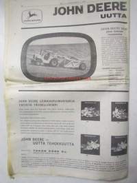 Koneviesti 1965 nr 1 -mm. Kuninkaalinen Smithfieldin maatalousnäyttely, Uusi käyttötapa niputtajalle, Maataloustekniikan tutkijat koolla, Apua hakkuumiesten