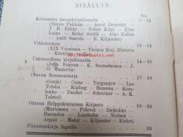 Otavan Joulukirjallisuus v. 1902 -myyntiluettelo
