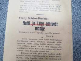 Otavan Joulukirjallisuus v. 1902 -myyntiluettelo