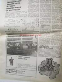 Koneviesti 1970 nr 1 -mm. Kotimaisen metsätraktoriteollisuuden uutuusvuodelle 1970, Kylvölannoituskoneet puntariin, Lisälämpöä kylmäilmakuivuriin,