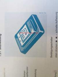 Mercedes-Benz 1013, 1017, 1213, 1217, 1413, 1417, 1613, 1617, Betriebsanleitung 1965