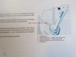Mercedes-Benz 1013, 1017, 1213, 1217, 1413, 1417, 1613, 1617, Betriebsanleitung 1965