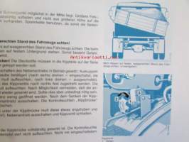 Mercedes-Benz 1013, 1017, 1213, 1217, 1413, 1417, 1613, 1617, Betriebsanleitung 1965