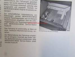Mercedes-Benz 1013, 1017, 1213, 1217, 1413, 1417, 1613, 1617, Betriebsanleitung 1965