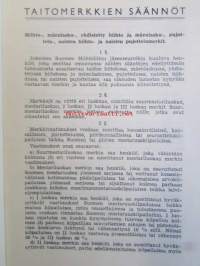 Taitomerkkisuoritukset - Suomen Hiihtoliiton luokitteluluettelo 1957