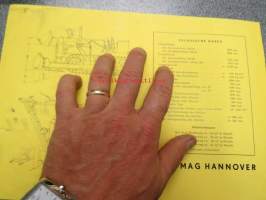 Hanomag K90E Diesel-Planierraupe telapuskukone-myyntiesite