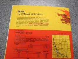 Caterpillar D7E traktori (telapuskukone) 160 hv power shift tai suoravetomalli -myyntiesite