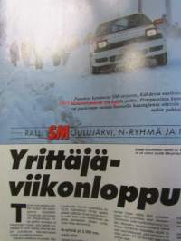 Vauhdin Maailma 1991 nr 3 -mm.  Formula 1 kausi 1991 nyt on tosi kyseessä, F1 matkaopas ja lukija kilpailu, Ralli-MM Ruotsi ja Monte Carlo,Ralli-EM hankiralli, Los