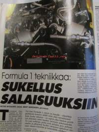 Vauhdin Maailma 1991 nr 2 -mm.Formula 1 tekniikkaa -90 ja uutta kautta odotellessa, Moto-Guzzi California III, Uudet Nissan Sunnyt, Wareliusten Argo-katti, Chevy